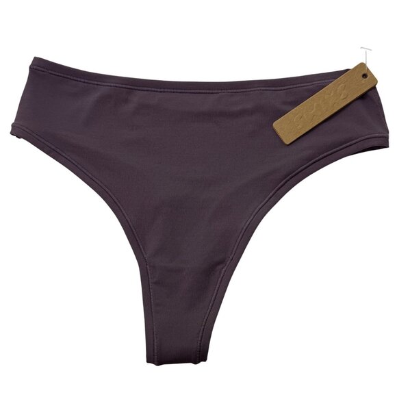 SKIMS Fits Everybody Thong Plum XXS - Picture 1 of 6